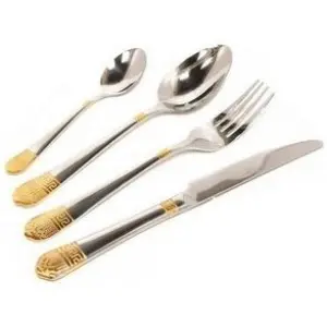 Набір столових приладів на 6 персон Hoffburg HB 24000 GS 24 предмета Набір столових приладів на 6 персон Hoffburg HB 24000 GS 24 предмета